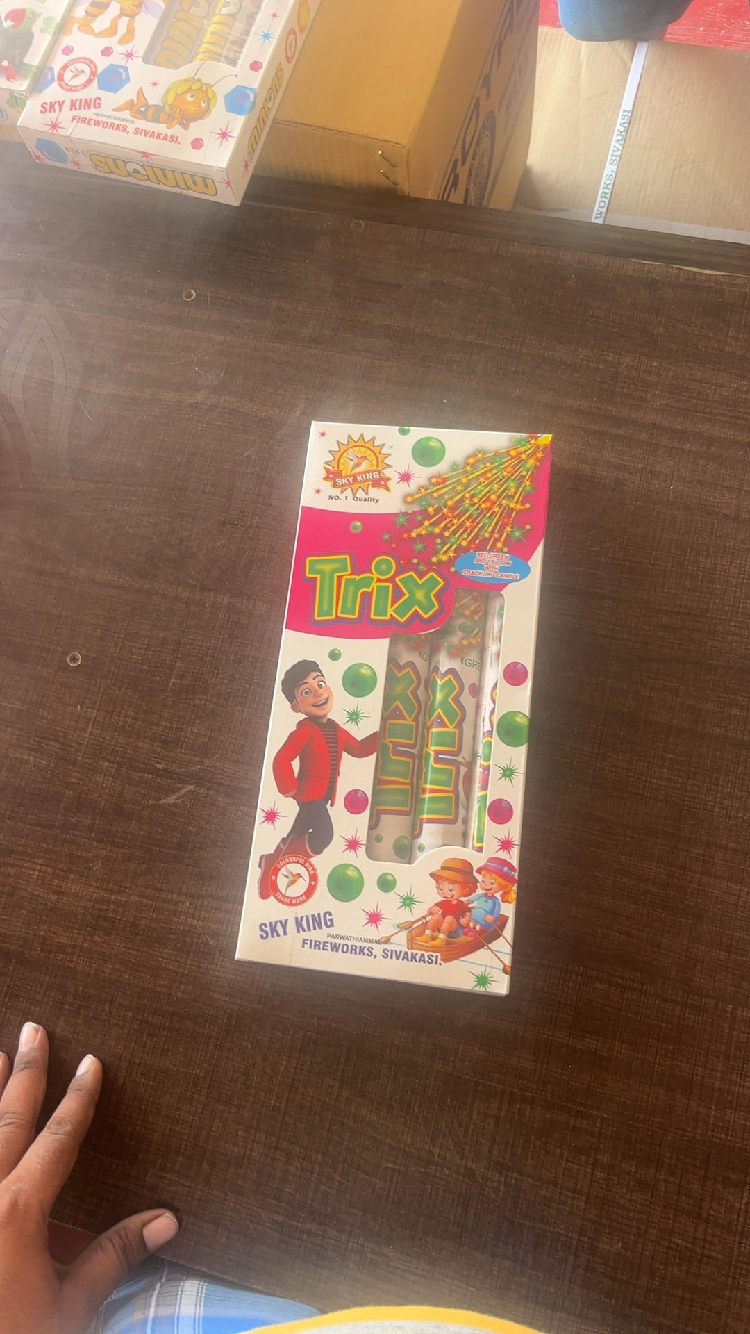 Trix Mega Crackling (Green & Yellow)